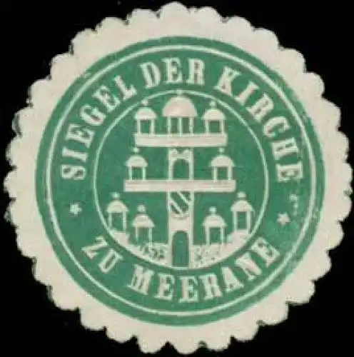 Siegel der Kirche zu Meerane