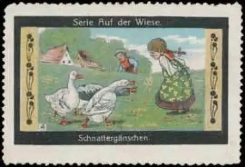 SchnattergÃ¤nschen - Kinder beim GÃ¤nse hÃ¼ten