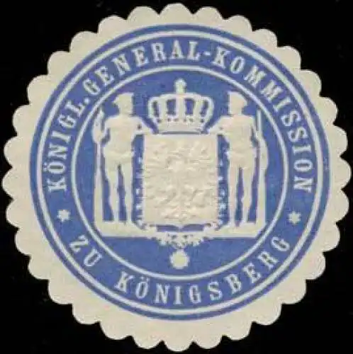 KÃ¶nigl. General-Kommission zu KÃ¶nigsberg/PreuÃen