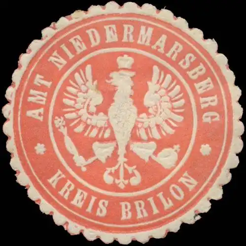 Amt Niedermarsberg Kreis Brilon