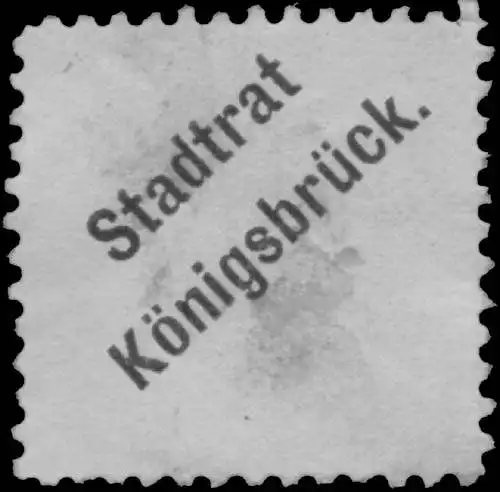 Stadtrat KÃ¶nigsbrÃ¼ck
