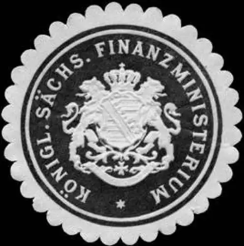 KÃ¶niglich SÃ¤chsisches Finanzministerium