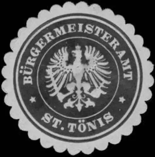 BÃ¼rgermeisteramt St. TÃ¶nis