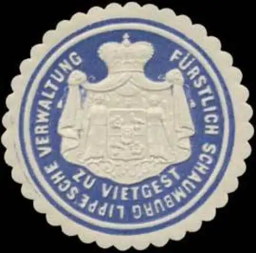 FÃ¼rstlich Schaumburg Lippische Verwaltung zu Vietgest