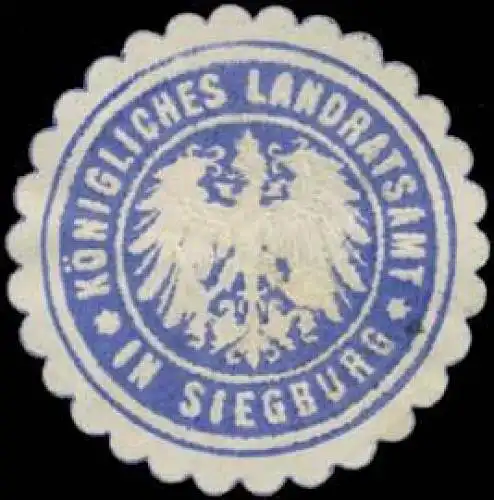 K. Landratsamt in Siegburg