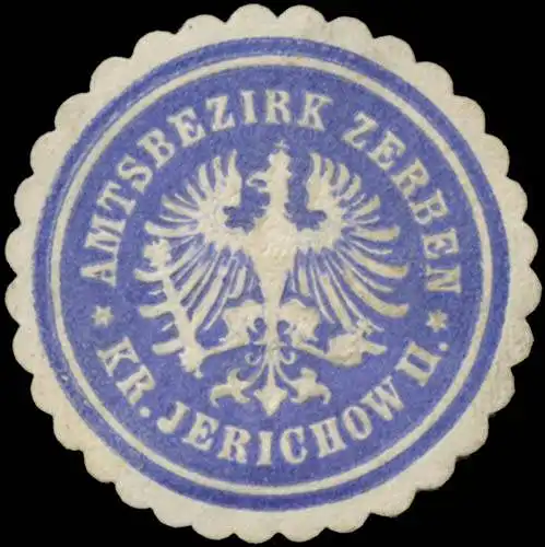 Amtsbezirk Zerben Kreis Jerichow II