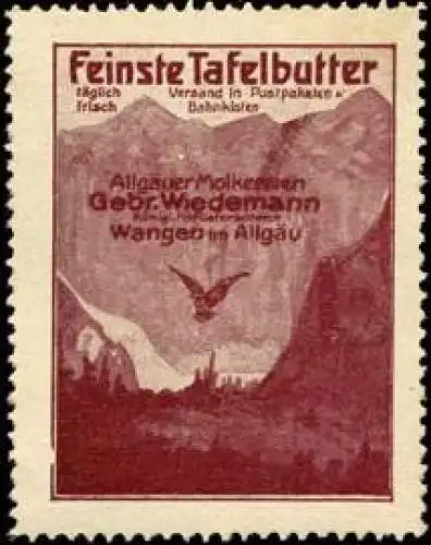 Feinste Tafelbutter täglich frisch