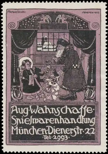 Spielwarenhandlung Aug. Wahnschaffe