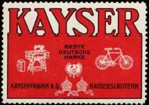 Kayser Fahrrad - Beste Deutsche Marke