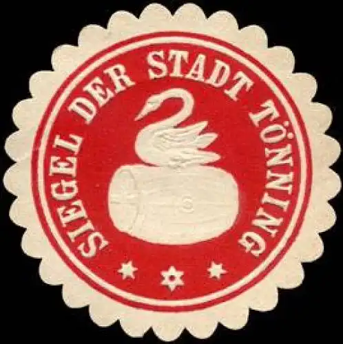 Siegel der Stadt TÃ¶nning