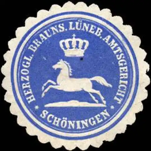 Herzoglich Braunschweig LÃ¼neburgische Amtsgericht - SchÃ¶ningen