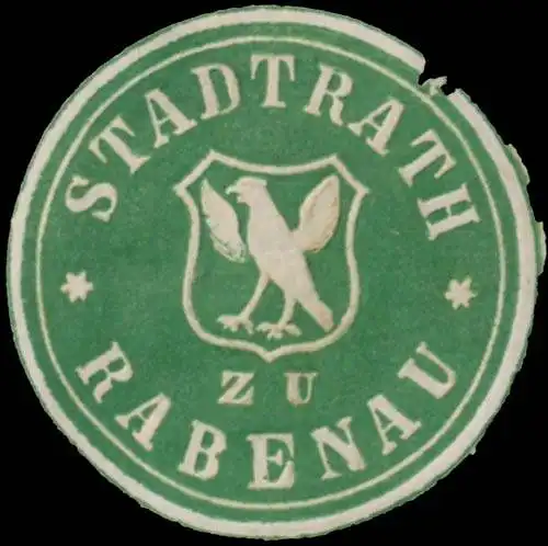 Der Stadtrath zu Rabenau (Rabe)