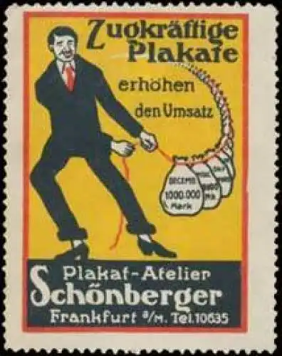 Zugkräftige Plakate