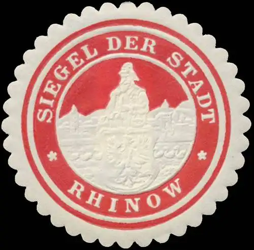 Siegel der Stadt Rhinow