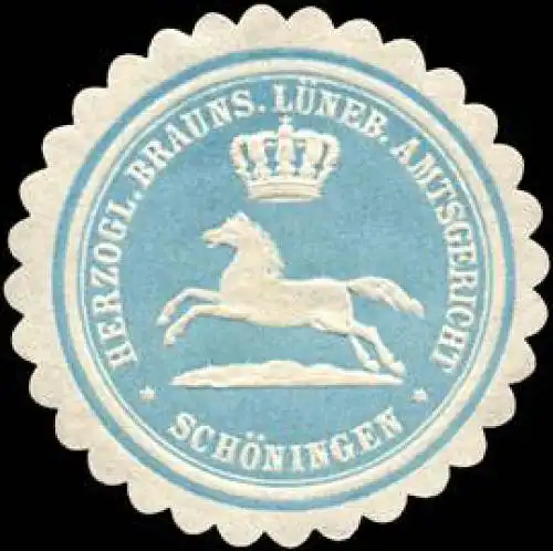 Herzoglich Braunschweig Lüneburgische Amtsgericht - Schöningen