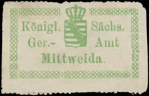 K.S. Gerichtsamt Mittweida
