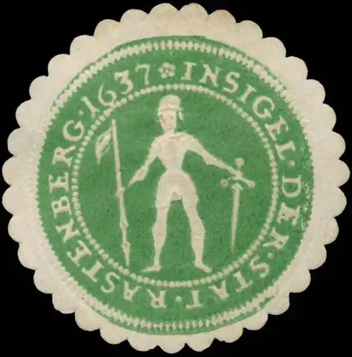 Insigel der Stadt Rastenberg