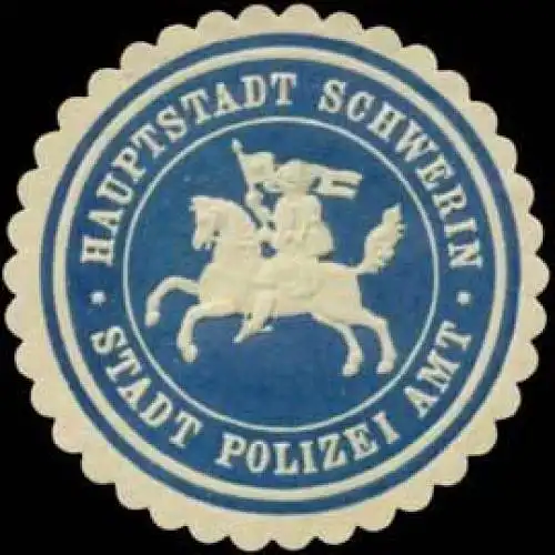 Stadt Polizei Amt Hauptstadt Schwerin