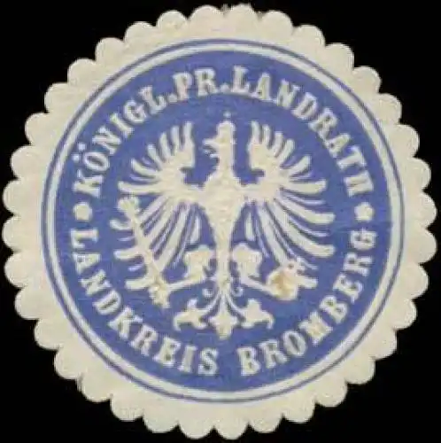 KÃ¶nigl. Pr. Landrath Landkreis Bromberg
