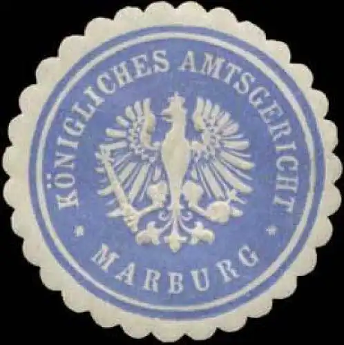 KÃ¶nigliches Amtsgericht Marburg