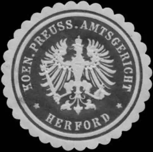 K.Pr. Amtsgericht Herford