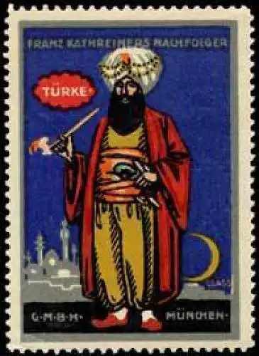 Türke - Volkstracht in der Türkei