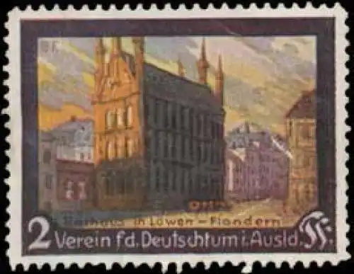 Rathaus in LÃ¶wen-Flandern