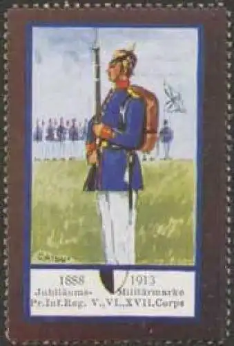 MilitÃ¤r Uniform Pr. Infanterie Regiment V