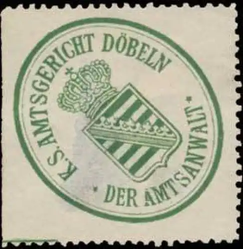 Der Amtsanwalt K.S. Amtsgericht DÃ¶beln