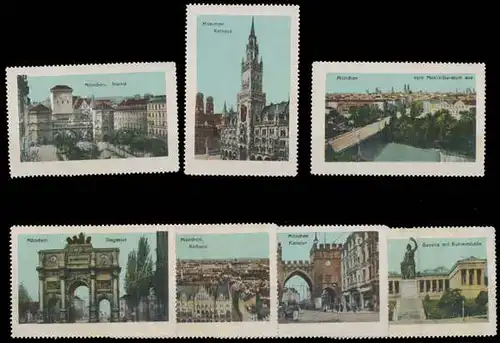 MÃ¼nchen Sammlung Reklamemarken