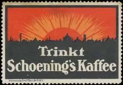 Trinkt Schoenings Kaffee