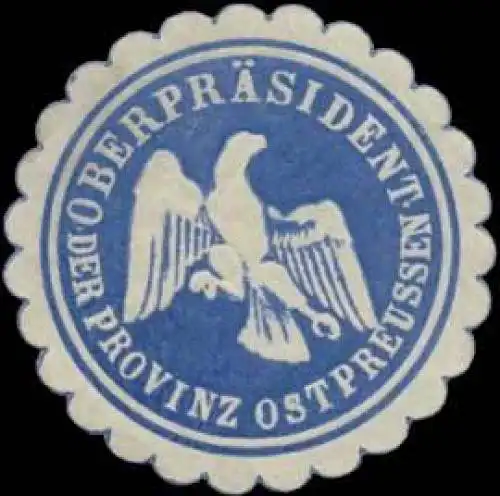 OberÃ¤sident der Provinz Ostpreussen