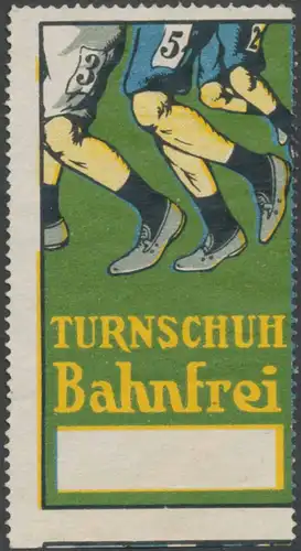 Turnschuh Bahnfrei