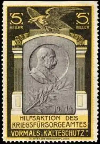 Hilfsaktion des KriegsfÃ¼rsorgeamtes vormals KÃ¤lteschutz