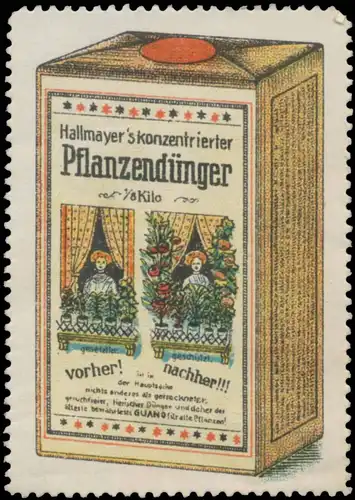 Hallmayers konzentrierter PflanzendÃ¼nger