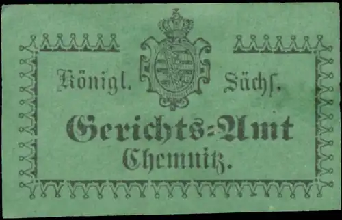 K.S. Gerichtsamt Chemnitz