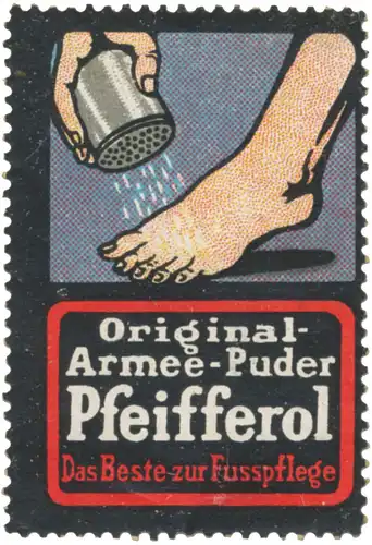 Original Armee-Puder Pfeifferol