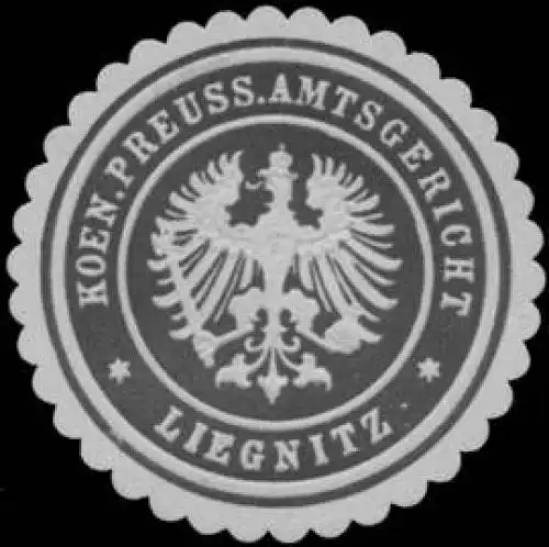 K.Pr. Amtsgericht Liegnitz