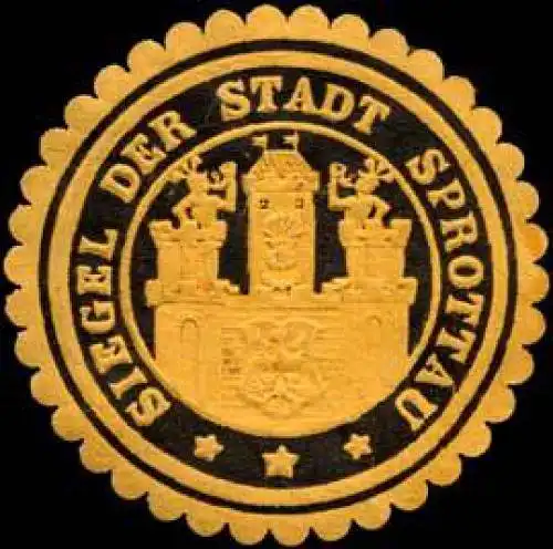 Siegel der Stadt Sprottau/Schlesien