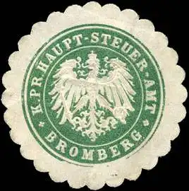 K.Pr. Haupt - Steuer - Amt - Bromberg