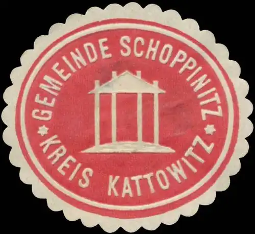 Gemeinde Schoppinitz Kreis Kattowitz