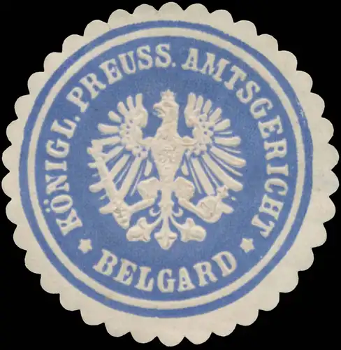 K.Pr. Amtsgericht Belgard