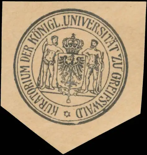 Kuratorium der K. UniversitÃ¤t zu Greifswald