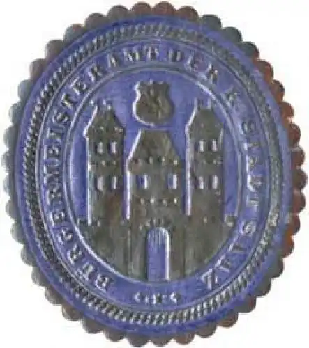 BÃ¼rgermeisteramt der K. Stadt Saaz