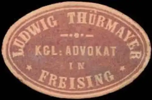 Kgl. Advokat Ludwig ThÃ¼rmayer