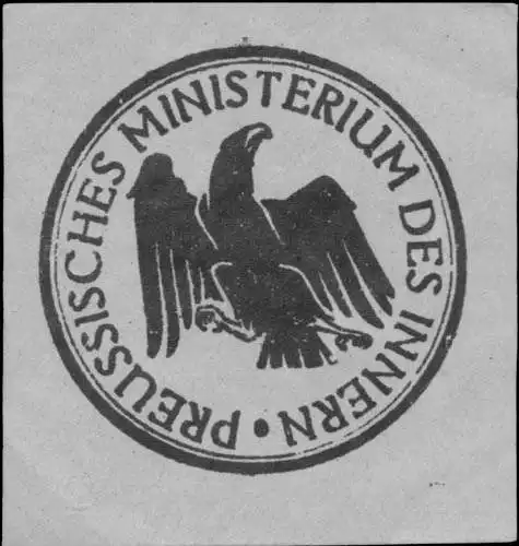 Pr. Ministerium des Innern