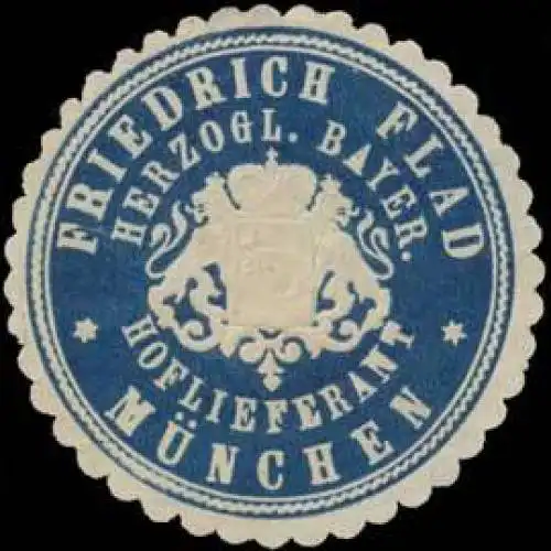 Hoflieferant Friedrich Flad