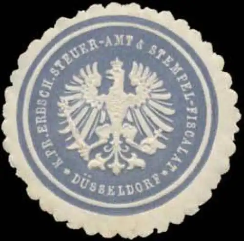 K.Pr. Erbsch. Steuer-Amt & Stempel-Fiscalat DÃ¼sseldorf