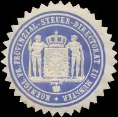 K.Pr. Provinzial-Steuer-Directorat zu MÃ¼nster