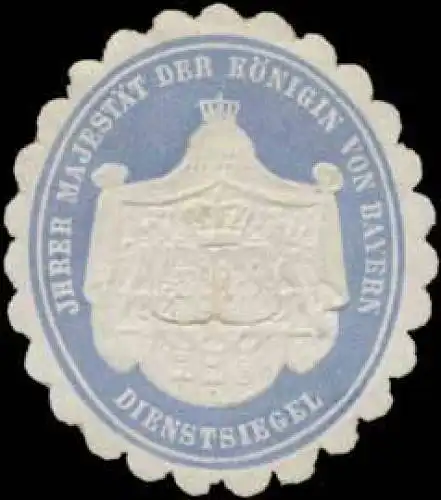 Dienstsiegel ihrer MajestÃ¤t der KÃ¶nigin von Bayern
